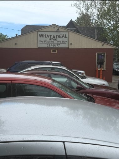 What A Deal Auto Sales storefront at 4102 Lorain Ave, Cleveland, Ohio